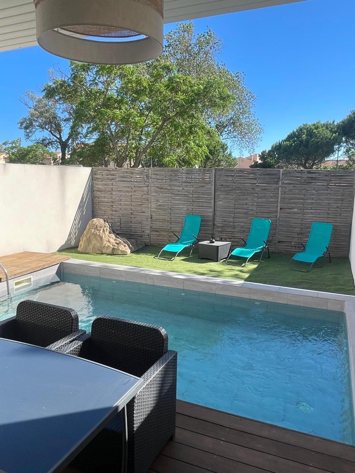 Villa Design Cap Dagde Piscine Et Plage Le Grau-d'Agde Exterior photo